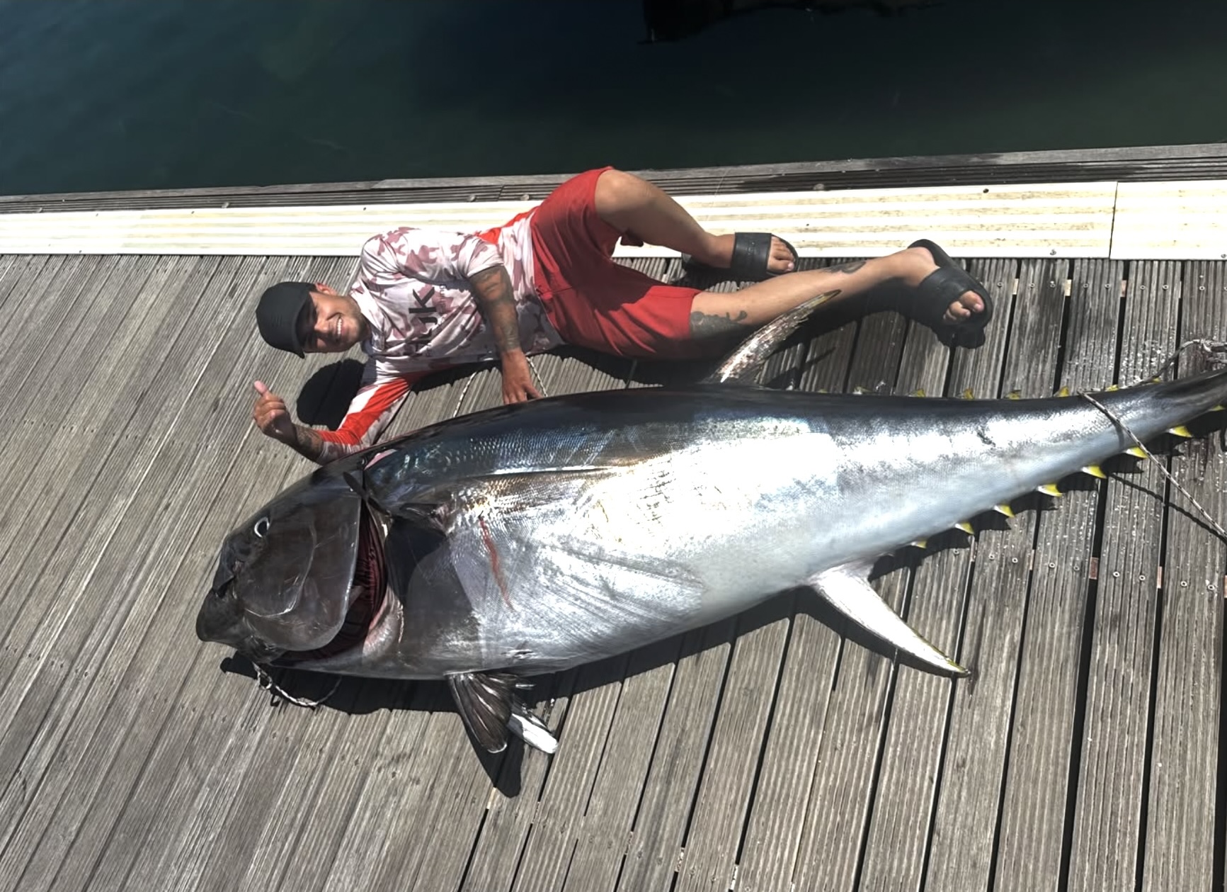 Un frizer italian a prins în Sardinia un ton de 168 de kilograme / „Unul dintre cele mai mari exemplare din mările noastre” / Tonul roșu poate trăi până la 40 de ani și poate atinge aproape 70 de kilometri pe oră