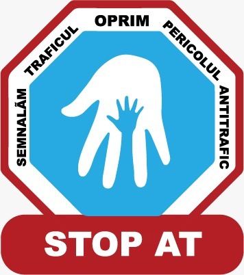 stop at logo