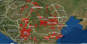 harta cutremure romania