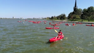 caiace lacul tabacarie constanta