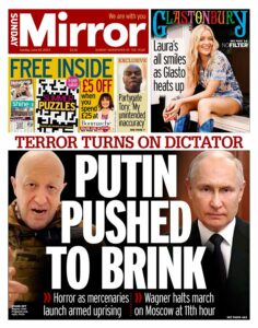 evgheni prigojin, vladimir putin, revolta prigojin, razboi rusia, razboi ucraina, presa internationala