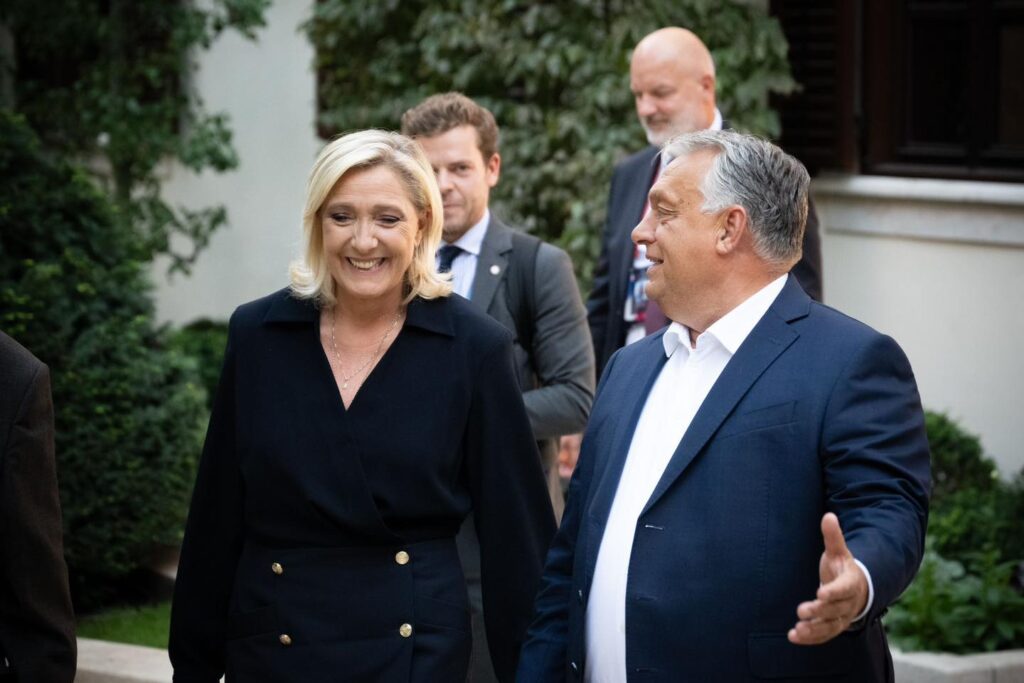 marine le pen, lidera extremei drepte franceze, extrema dreapta, franta, budapesta, ungaria, viktor orban, premier maghiar