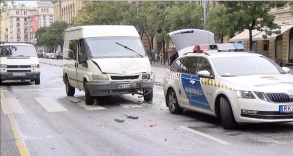 microbuz Romania, migranti, microbuz accident budapesta