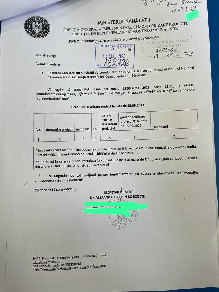 doc spitale PNRR