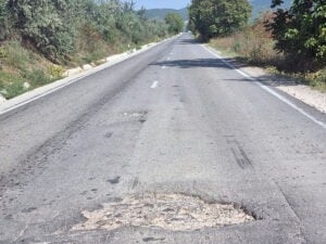 drum sosea niculitel nicolae balcescu tulcea gropi asfalt