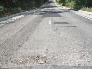 drum sosea niculitel nicolae balcescu tulcea gropi asfalt