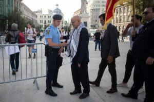 Palestina, Fasia Gaza, protest de sustinere