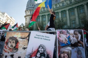 Palestina, Fasia Gaza, protest de sustinere