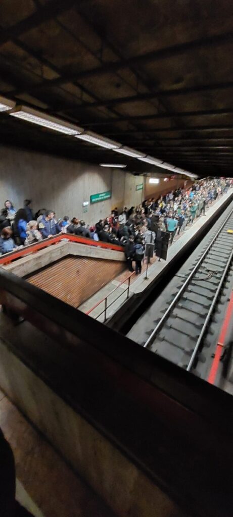 aglomeratie metrou