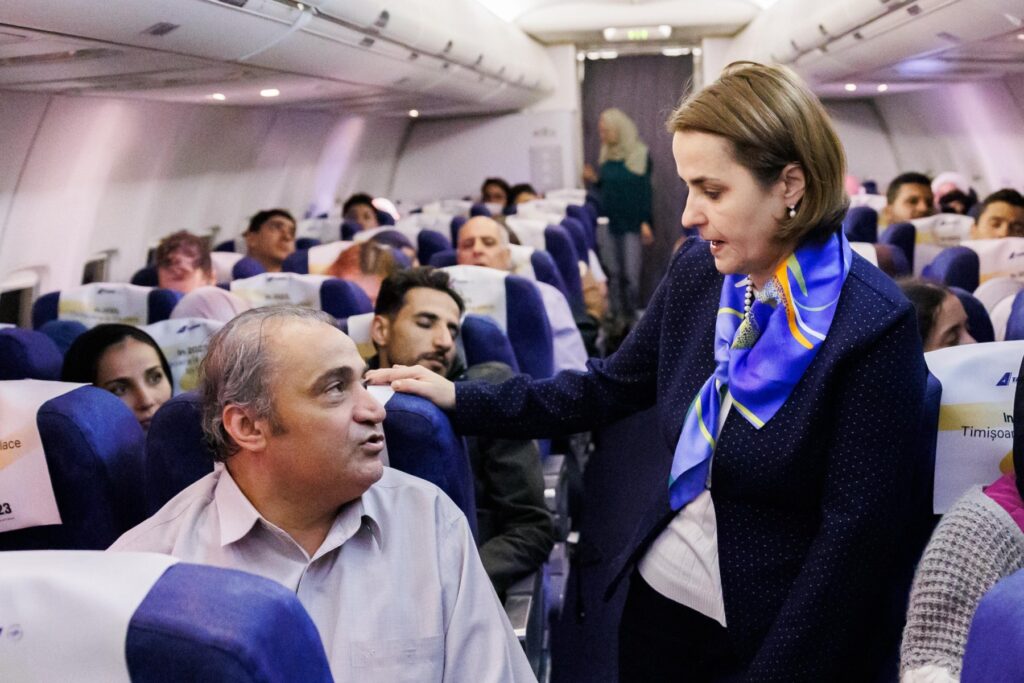 refugiați romani din gaza, luminita odobescu