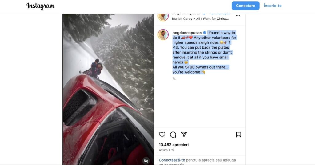 bogdan capusan si ferrari