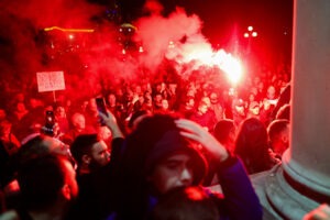 proteste serbia, alegeri locale, parlamentare, manifestatie, protestatari, opozitie vucic