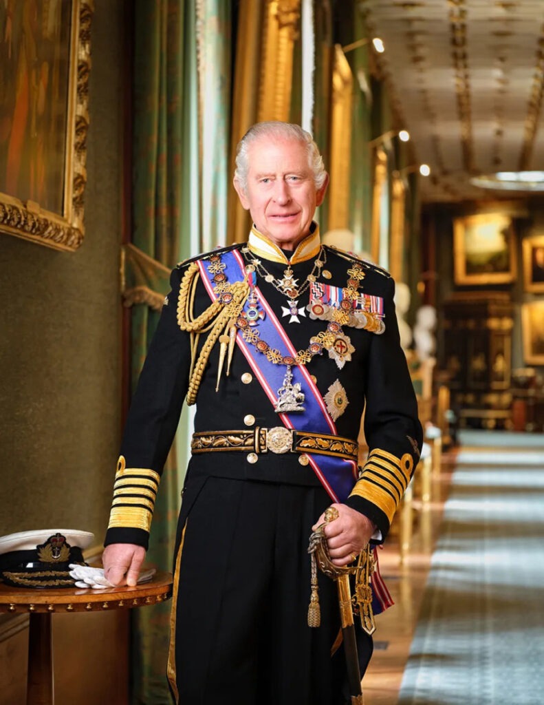 portret regele charles