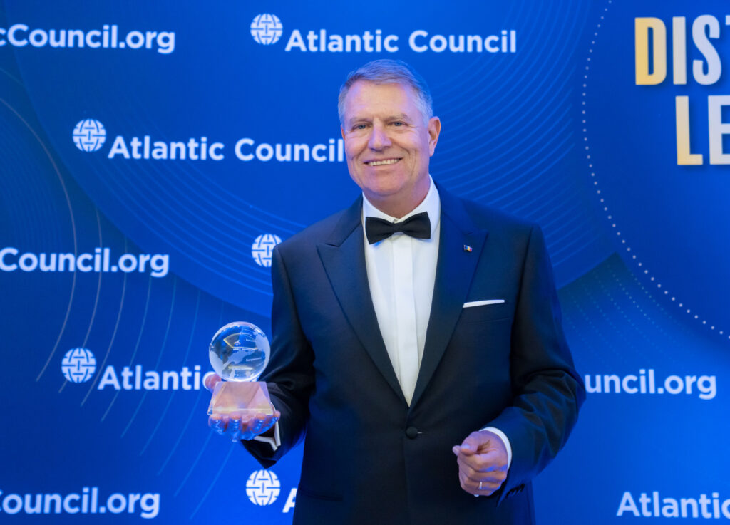 klaus iohannis gala atlantic council