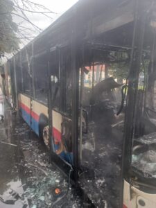 incendiu autobuz Oradea