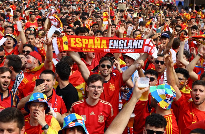finala Euro 2024 Spania - Anglia