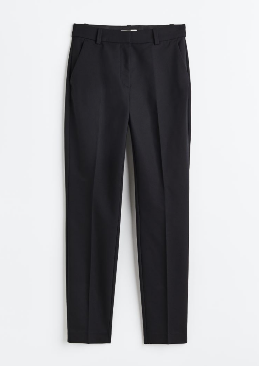 moda, moda de vara, pantaloni h&m, pantaloni de vara, pantaloni negri h&m 