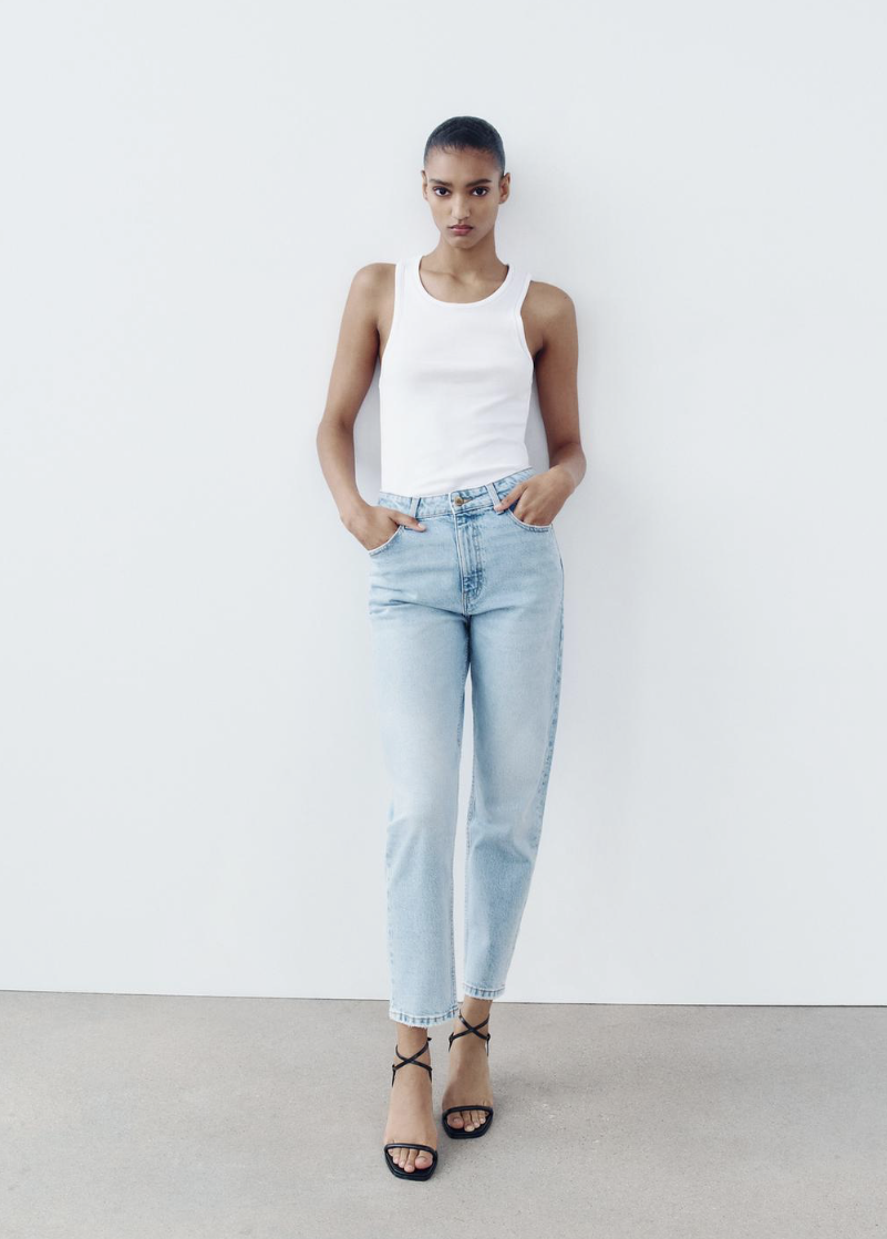 moda, moda minimalista, moda de vara, blugi zara, maieu zara
