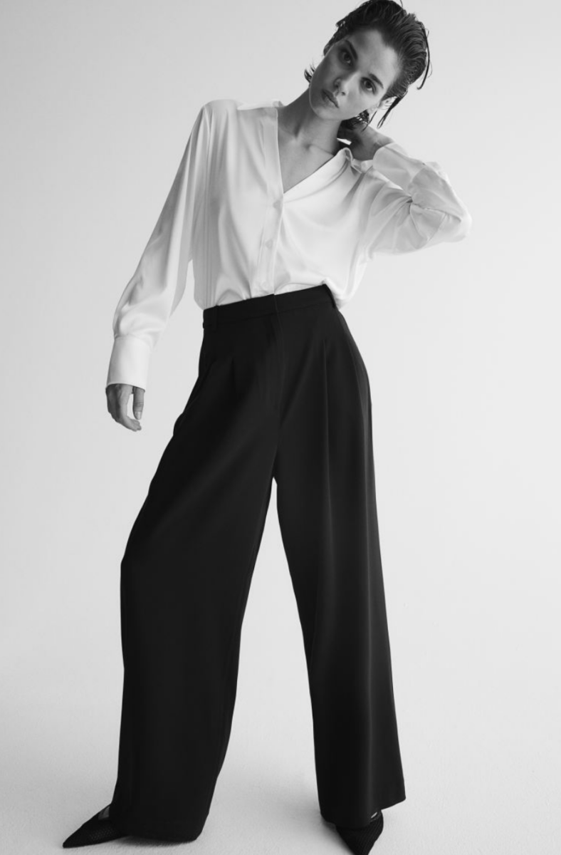 moda, moda minimalista, moda de vara, pantaloni h&m