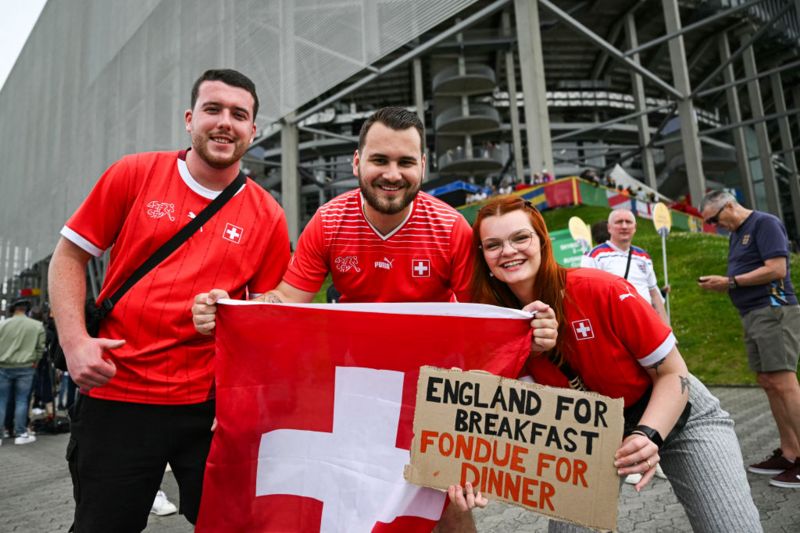 Anglia - Elveția, Euro 2024