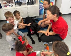 copii, caini, spital