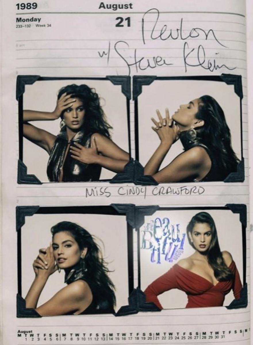 cindy crawford, moda, supermodelele, revlon