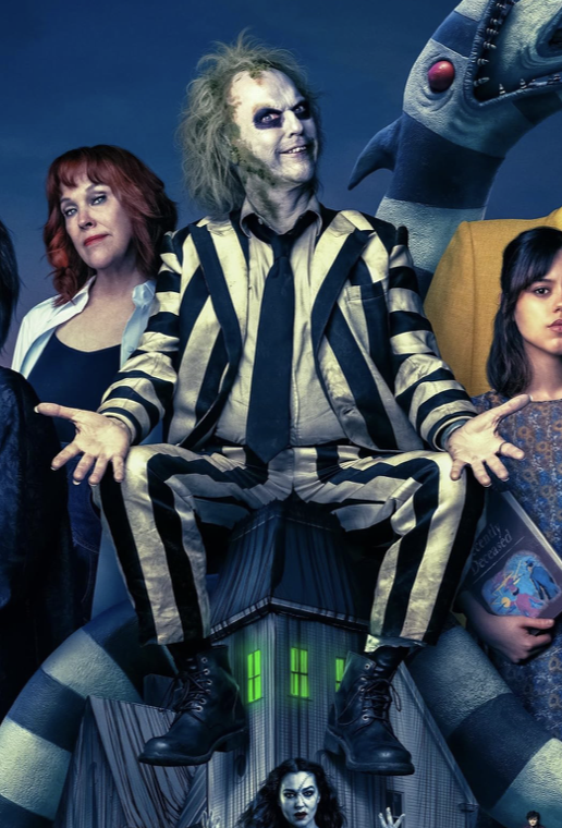 film, beetlejuice, machiaj, halloween 