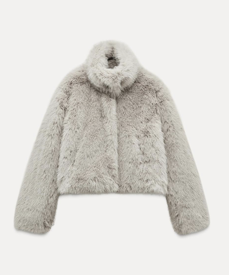 zara, blana artificiala, moda 