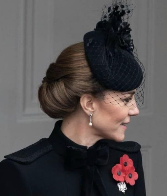 kate middleton, rochie, Remembrance Sunday Service, moda, cercei 