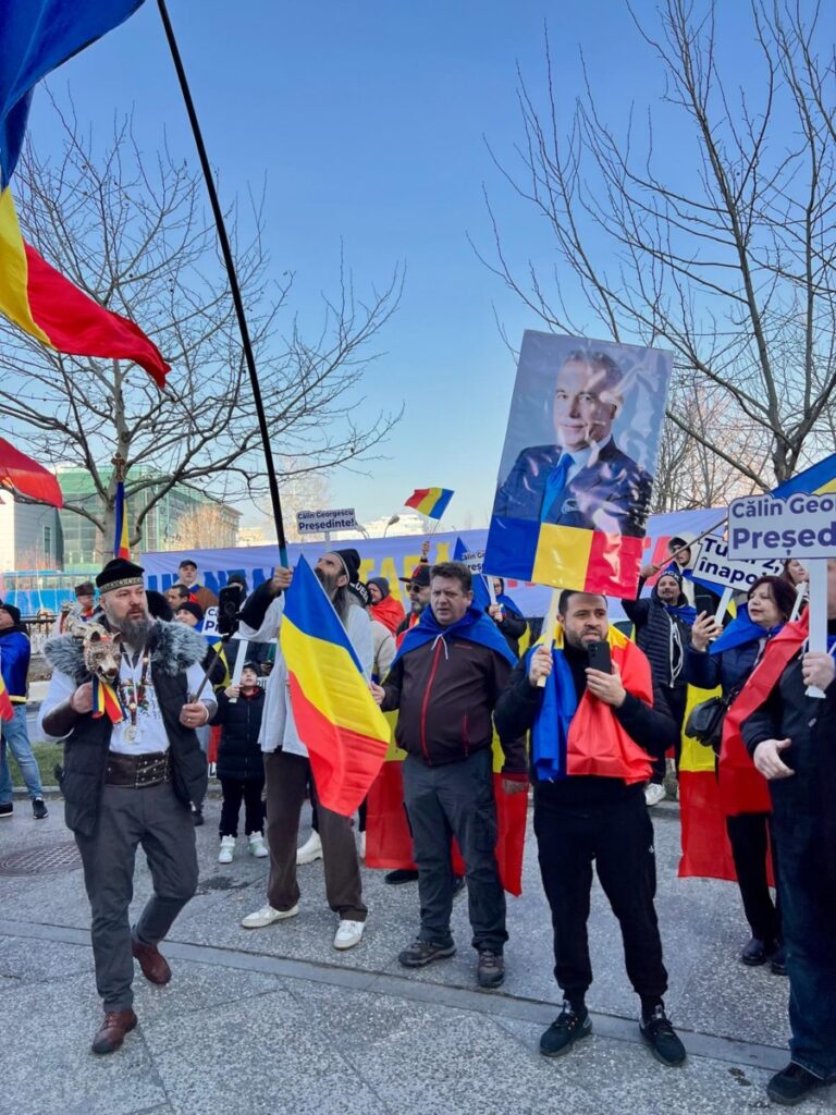 Protest pro-Georgescu