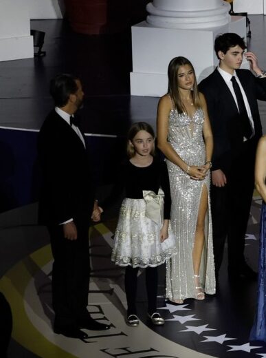 kai trump, bal de inaugurare trump, moda 