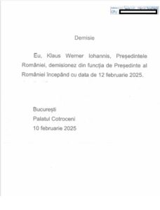 demisie iohannis 1