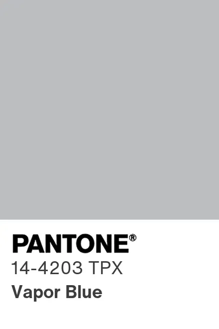 vapor blue pantone