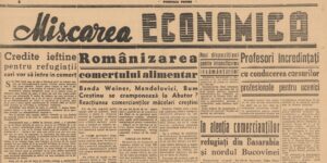 porunca vremii abator jidani, publicație legionară