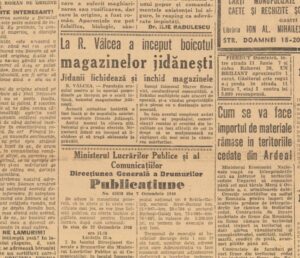 porunca vremii boicot valcea