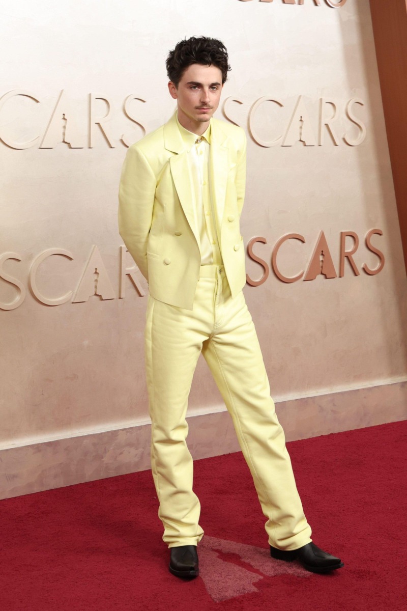 timothee chalemet, oscars 2025 