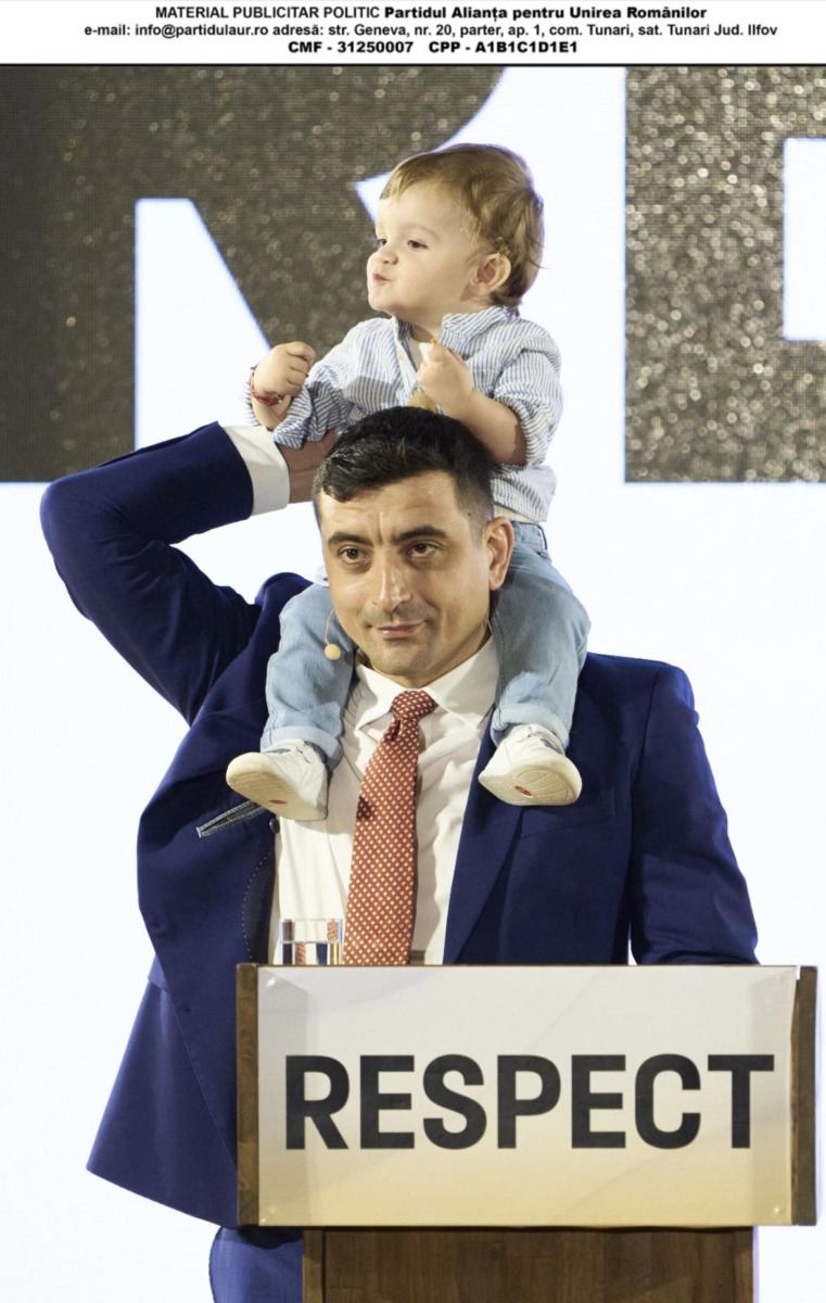 George Simion campanie politica 2025 