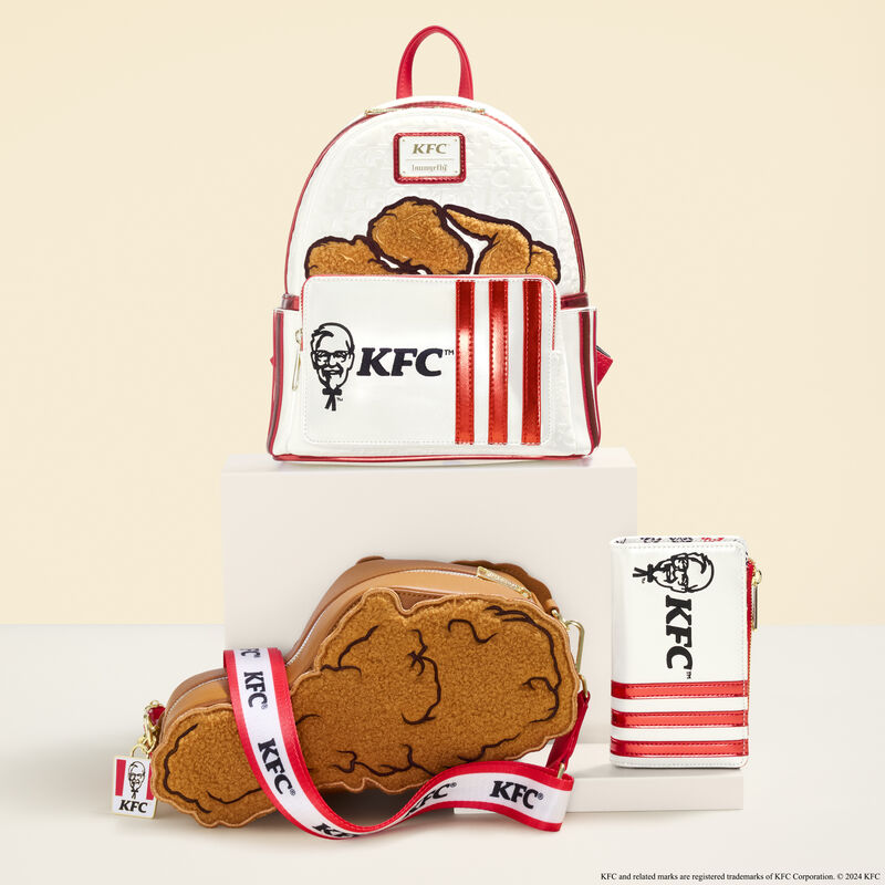 loungefly, kfc, genti kfc, moda 