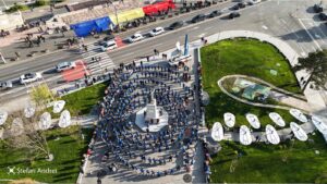 Flashmob organizat de Școala de Dans Tăbuș pe Faleza Dunării