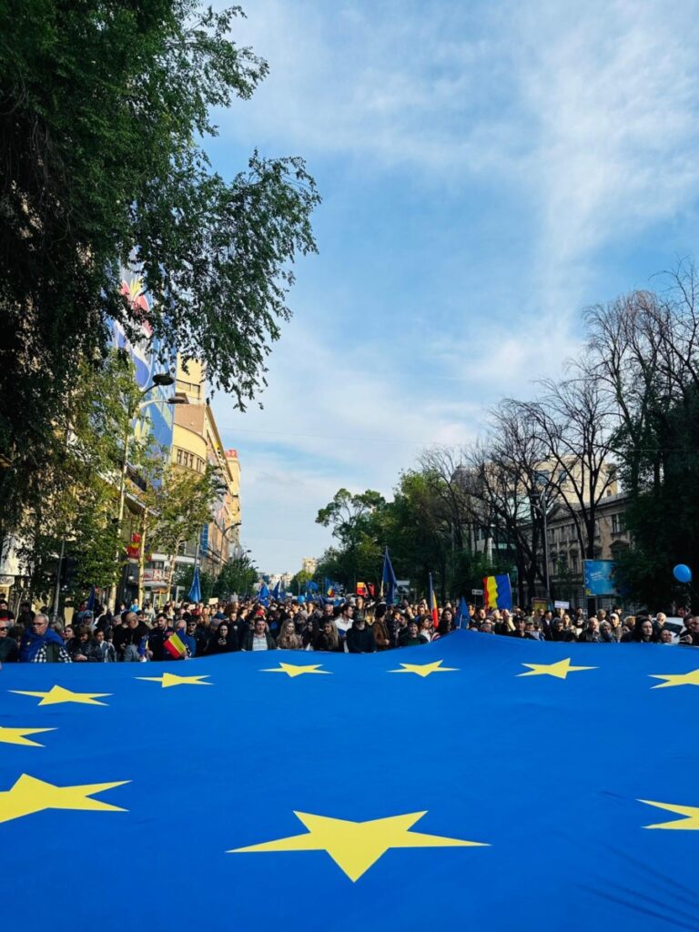Protest pro-UE