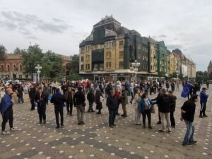 manifest pentru europa, piata operei timisoara