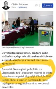 catalin tolontan nu am gasit pe buletin un dreptunghi rau