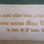 Placa-memoriala-Mihai-Eminescu-Biserica-„Sfantul-Gheorghe-Nou-Bucuresti