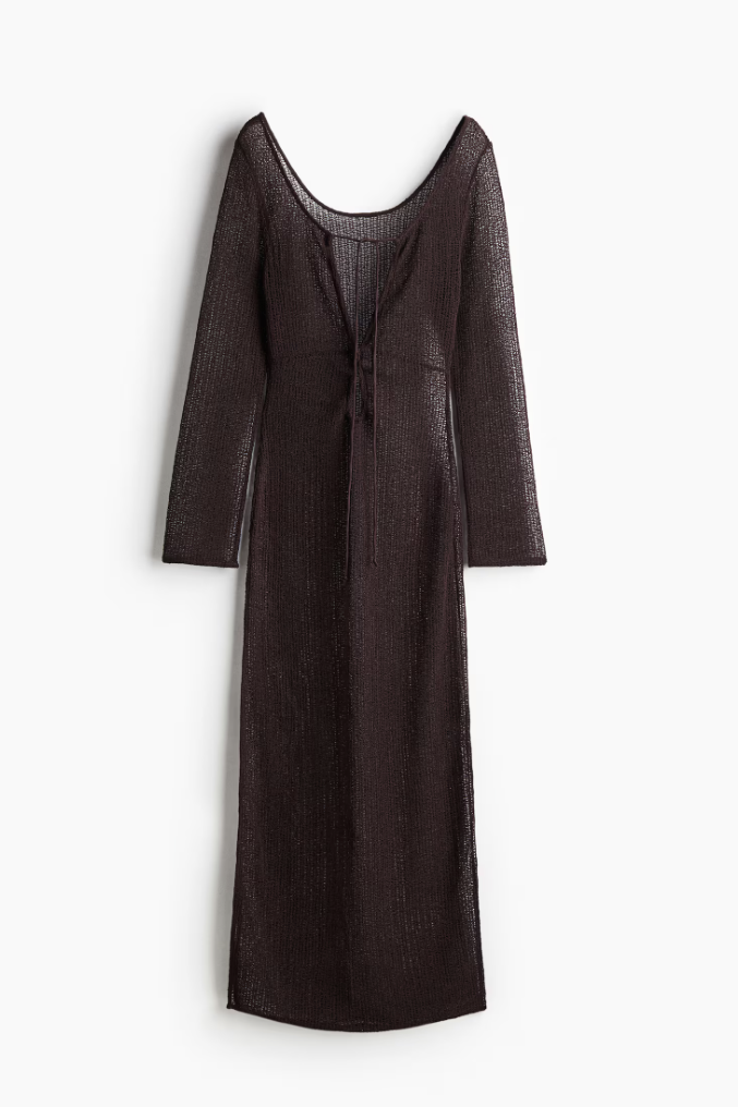 moda de plaja, rochie tricotata