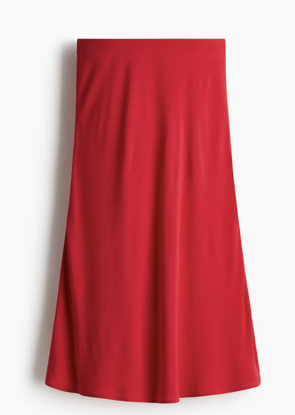 fusta midi rosie 