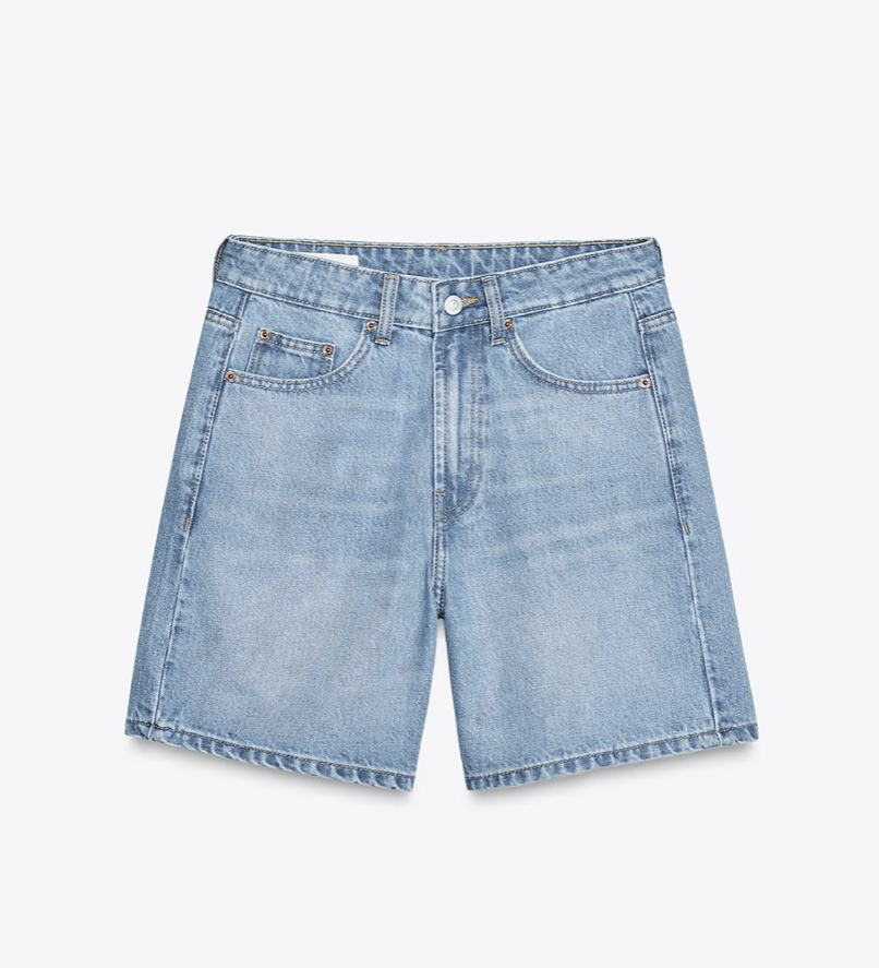 pantaloni scurti denim