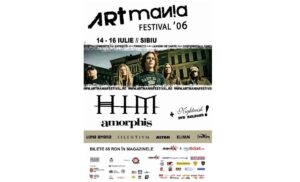 Afisul primei editii a festivalului artmania