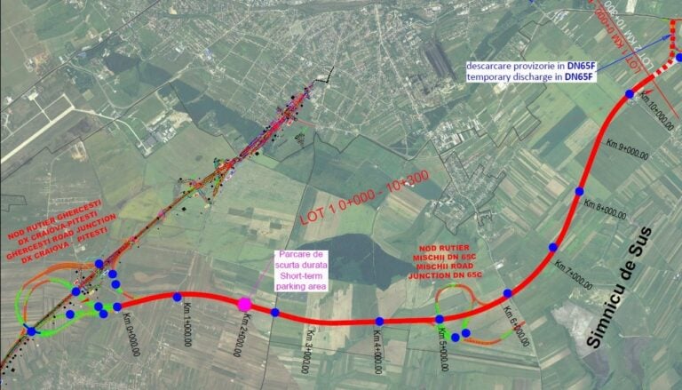 O asociere turco-română a câştigat contractul pentru construirea primului lot al autostrăzii Craiova – Filiaşi