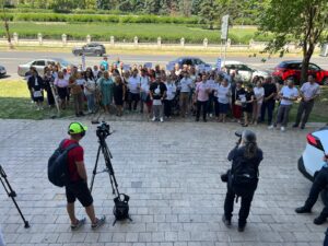 grefieri curtea de apel bucurești, protest spontan, pensii, salarii