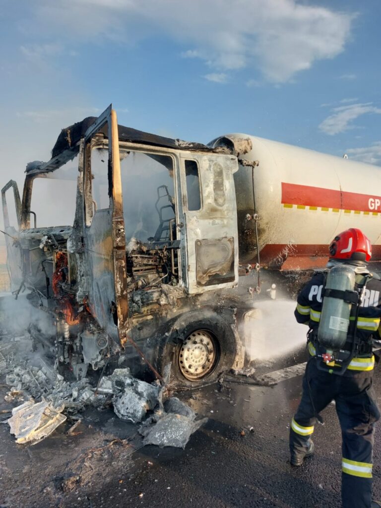 incendiu autocisterna buzau